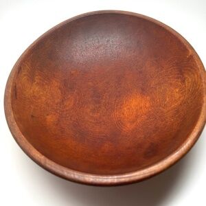 Vintage Munsing 11" Wooden Bowl